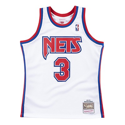 Marque  Mitchell & NessMitchell & Ness Kenny Anderson #7 New Jersey Nets 1993-94 Swingman Maillot NBA Bleu 