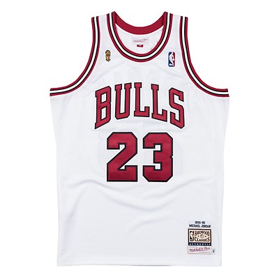 Michael Jordan Chicago Bulls Mitchell & Ness 1998 NBA Finals Hardwood Classics Authentic Player Jersey - Red