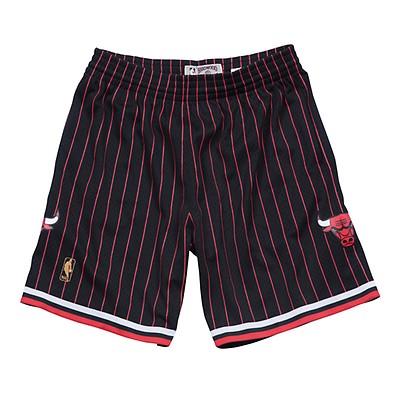 NBA Mitchell Ness Chicago Bulls Reload Red 95 Swingman Men Basketball Shorts  - Sinbad Sports Store