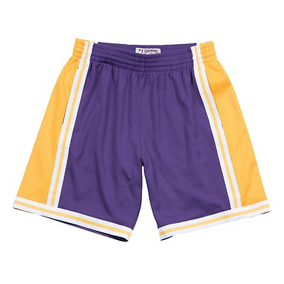 Mitchell & Ness Los Angeles Lakers '01-02 Swingman Shorts - Blue - MODA3