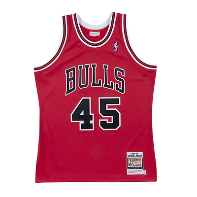 MITCHELL AND NESS Chicago Bulls Michael Jordan 1994-95 Authentic Jersey  AJY4LG19007-CBUWHIT94MJO - Shiekh