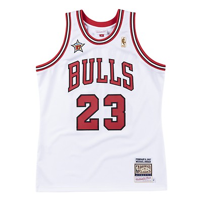 Chicago Bulls Michael Jordan 1994-95 Road 45 Authentic Jersey By