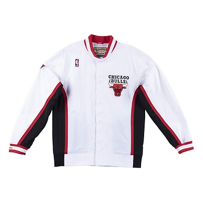 Mitchell & Ness White Chicago Bulls 1987-88 Authentic Shooting Shirt S