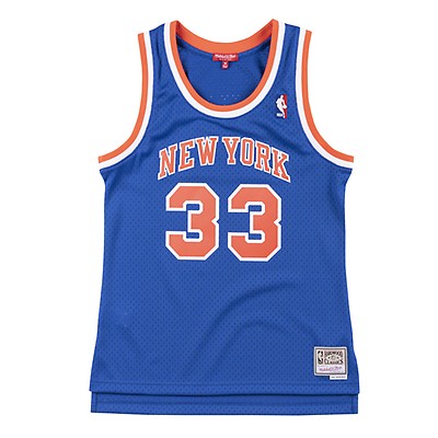 Framed Patrick Ewing New York Knicks Autographed Royal Blue Mitchell & Ness  1991 Swingman Jersey