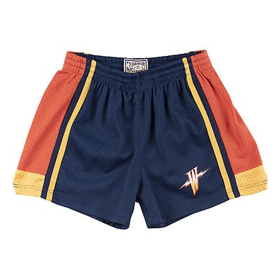 Men's Mitchell & Ness Blue/White Los Angeles Lakers 2009/2010 Hardwood Classics Authentic Shorts