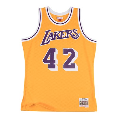 Men's Los Angeles Lakers Elgin Baylor Mitchell & Ness Royal Hardwood Classics 1960-61 Swingman Jersey