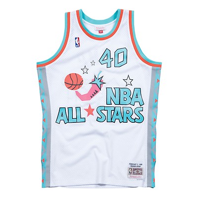 Men's Mitchell & Ness Teal Eastern Conference Hardwood Classics 1996 NBA  All-Star Game Authentic Shorts