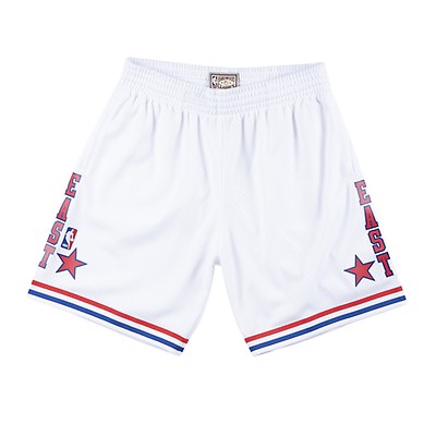1991 NBA All Star East NBA Mitchell&Ness White Men's Authentic  Shorts
