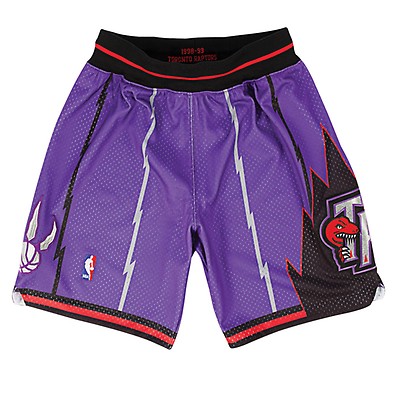 Mitchell & Ness Toronto Raptors 1998-99 Men's White Swingman Shorts