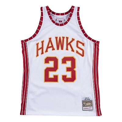 Christian Laettner Atlanta Hawks Mitchell & Ness Red Hardwood Classics  1996-97 Swingman Jersey