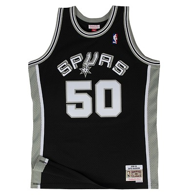 Lot Detail - 1991-92 DAVID ROBINSON SAN ANTONIO SPURS GAME WORN HOME JERSEY  (SPURS LOA, NSM COLLECTION)