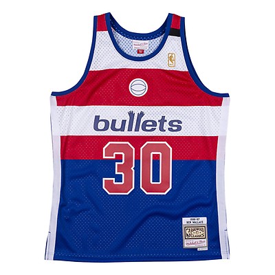 Vintage 80s Mitchell Ness Bullets Shirt Tank Top 60 Basketball