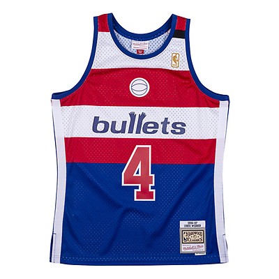 washington bullets throwback jersey
