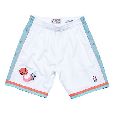 Men's Mitchell & Ness Teal Eastern Conference Hardwood Classics 1996 NBA All-Star Game Authentic Shorts Size: Large