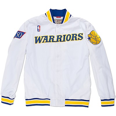 warriors throwback jacket