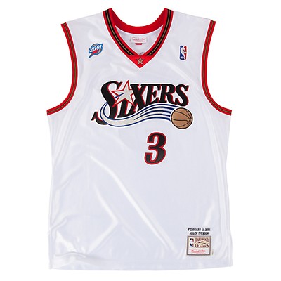 Mitchell & Ness Allen Iverson 2001-02 Authentic Jersey Philadelphia 76ers