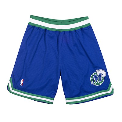 Men's Mitchell & Ness Cream Dallas Mavericks Chainstitched Swingman Shorts