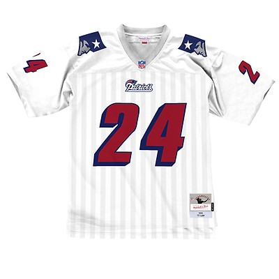 Mitchell & Ness Curtis Martin New England Patriots Royal Retired Player Legacy Replica Jersey