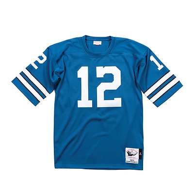 Men's Mitchell & Ness Roger Staubach Blue Dallas Cowboys 1971 Authentic  Throwback Retired Player Jersey