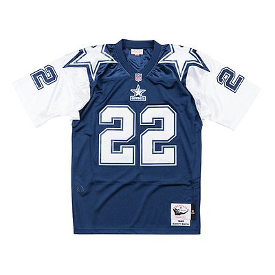 Men's Mitchell & Ness Troy Aikman Navy Dallas Cowboys 1995 Authentic Retired Player Jersey