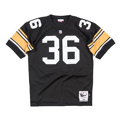 Men's Mitchell & Ness Franco Harris White Pittsburgh Steelers Legacy Replica Jersey Size: Small