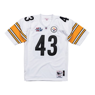 Mitchell & Ness Men's Troy Polamalu Black Pittsburgh Steelers Legacy Replica Jersey