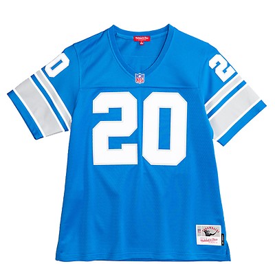 Mitchell & Ness Men's Barry Sanders Blue Detroit Lions Legacy Replica Jersey