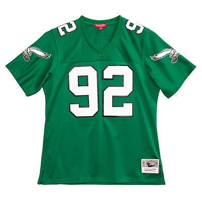 Nike Philadelphia Eagles No12 Randall Cunningham Green Women's Stitched NFL Limited Rush Jersey