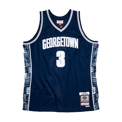 Allen Iverson Georgetown Hoyas 95-96 HWC Swingman Jersey - Grey - Throwback