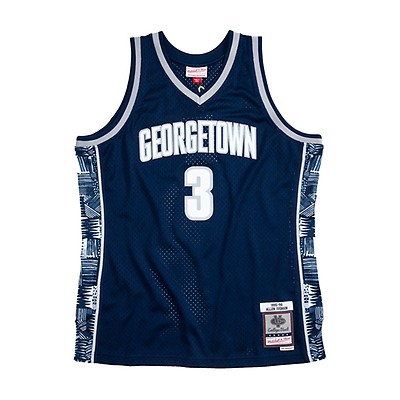 Mitchell & Ness Allen Iverson Georgetown Hoyas Gradient Swingman Jersey  Large