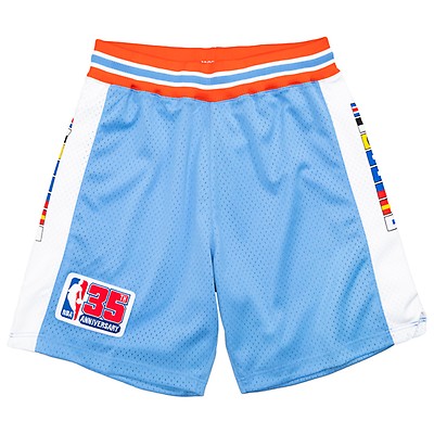 Lids LA Clippers Mitchell & Ness Hardwood Classics Big Face 2.0 Shorts -  White