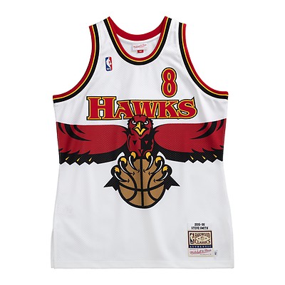 NBA Swingman Jersey Atlanta Hawks Reload 1996-97 Steve Smith #8 –  Broskiclothing