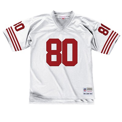 Men's Mitchell & Ness Jerry Rice White San Francisco 49ers 1994 Authentic  Throwback Retired Player Jersey