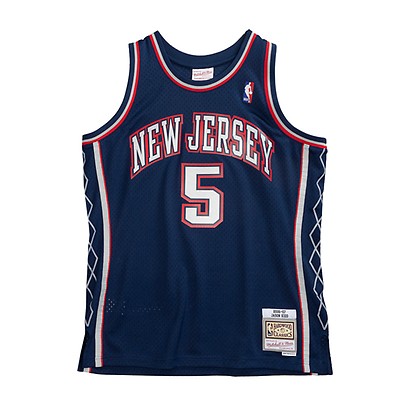 Men's Mitchell & Ness Jason Kidd Blue Dallas Mavericks Hardwood