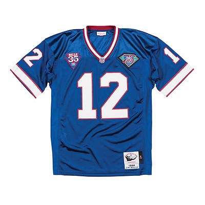 Men's Mitchell & Ness Thurman Thomas Royal Buffalo Bills 1994 Authentic Throwback Retired Player Jersey