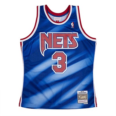 Vintage Throwback NEW JERSEY NETS Nba Basketball T-shirt Mens 