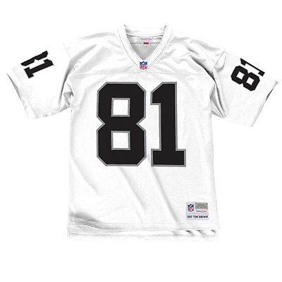 Mitchell & Ness Men's Oakland Raiders Charles Woodson #24 Black 1998  Throwback Jersey