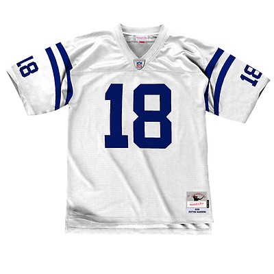 Mitchell & Ness Men's Peyton Manning White Indianapolis Colts Legacy Replica Jersey