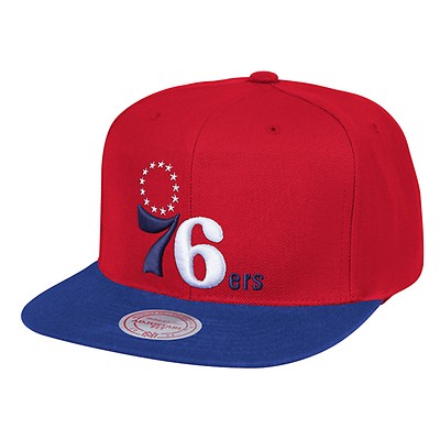 Mitchell and ness store 76ers snapback