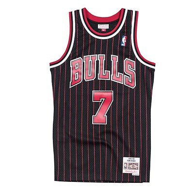  Mitchell & Ness NBA Swingman Jersey Bulls 95-96 Steve Kerr Black  XL : Sports & Outdoors