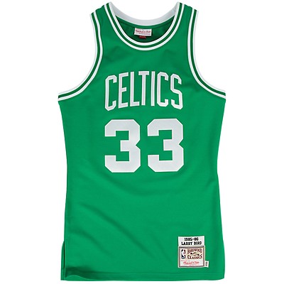  Mitchell & Ness Larry Bird Boston Celtics NBA White 1985-86  Hardwood Classics Swingman Throwback Home Jersey For Men (S) : Sports &  Outdoors