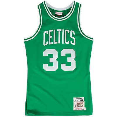 Athletic Knit B1710 Blank 1985-86 Boston Celtics Basketball Jerseys