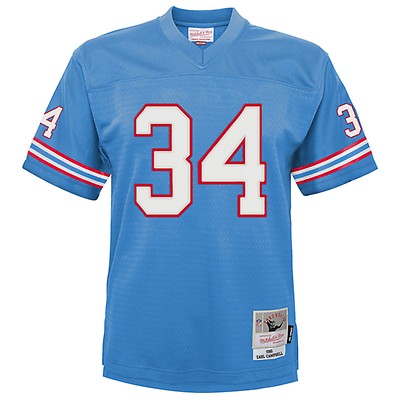 Vintage Sand Knit Earl Campbell Houston Oilers Football Jersey