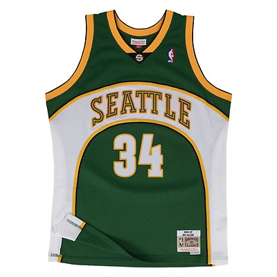 Mitchell & Ness Swingman Ray Allen Milwaukee Bucks 1996-97 Jersey