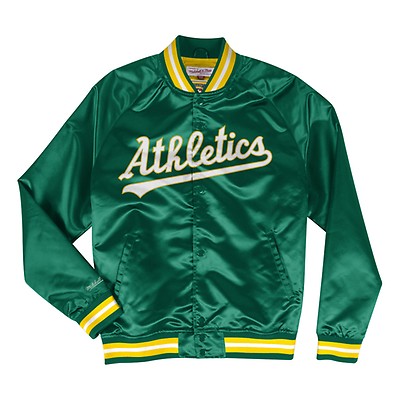 Starter Green Oakland Athletics Varsity Satin Full-Snap Jacket XXL / Athletics Green