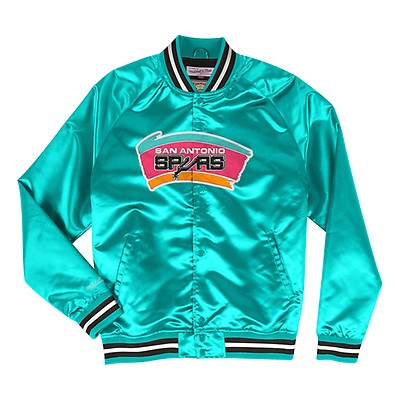 Mitchell & Ness Astros Color Blocked Light Weight Satin Jacket