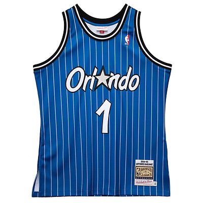 Big & Tall Men's Penny Hardaway Orlando Magic Mitchell and Ness Swingman  Blue 1995 All Star Throwback Jersey