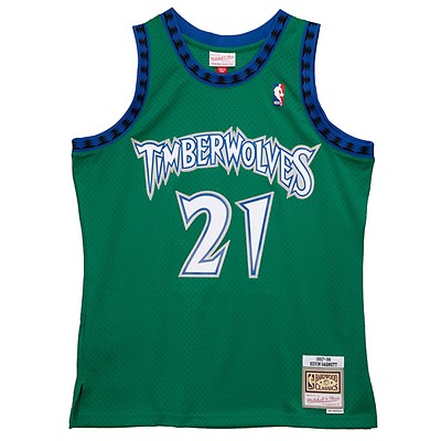 Kevin Garnett Signed Minnesota Timberwolves Jersey Mitchell & Ness