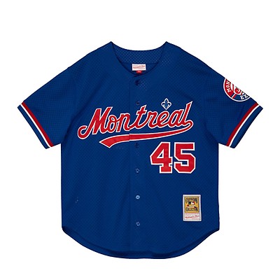 Mitchell & Ness Authentic Gary Carter Montreal Expos 1992 Button Front Jersey
