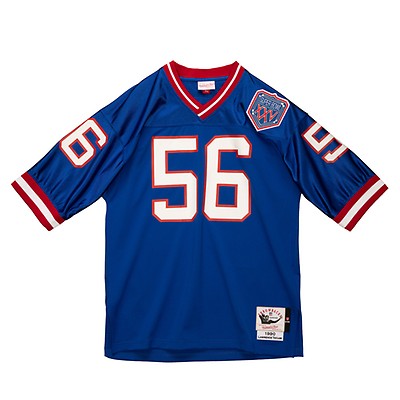 Men's Mitchell & Ness Mark Bavaro Royal New York Giants Legacy Replica Jersey Size: 4XL